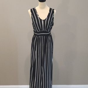 Black And White Maxi Dress